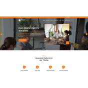 Hera - Digital Agency One page WordPress Theme