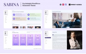 SABINA - Psychologist WordPress Theme