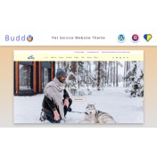 Buddy - Pet Service Website Elementor WordPress theme