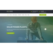 Ecopowex - solar panels and renewable energy plant WordPress Theme