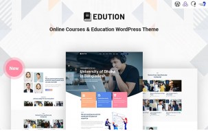 Edution - Online Courses & Education Responsive WordPress Theme
