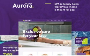 Aurora Spa & Beauty Salon WordPress Theme