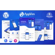 AppVim - App Landing Page WordPress Theme