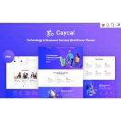 Caycal - Startup Technology & Business Service WordPress Theme