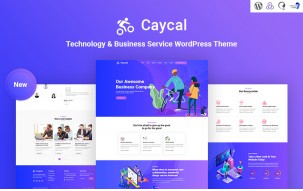 Caycal - Startup Technology & Business Service WordPress Theme