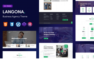Langona &ndash; Business Agency WordPress Theme