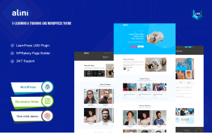 Alini - E-learning & Training LMS WordPress Theme