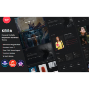 Keira - Personal Portfolio WordPress Theme