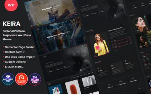 Keira - Personal Portfolio WordPress Theme