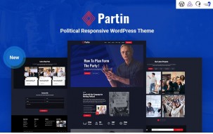 Partin - Political Campaign and Party Responsive WordPress Theme