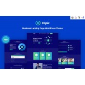 Repix - Business Landing Responsive WordPress Theme