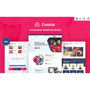 Constar - Construction Responsive WordPress theme