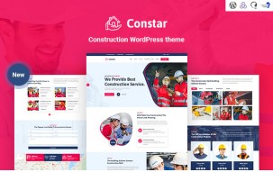 Constar - Construction Responsive WordPress theme