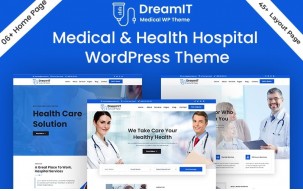 DreamIT - Medical Clinic & Health Care WordPress Theme