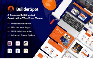 BuilderSpot - Building and Construction WordPress Theme
