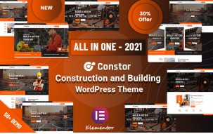 Constor - Construction and Building Responsive WordPress Theme