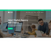 Jabal - Digital Agency One page WordPress Theme