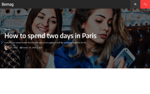 Bemag - Personal Blog WordPress Theme