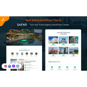 Safar - Tour and Travel Agency WordPress Theme