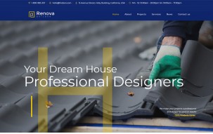 Renova - Construction & Building WordPress Theme