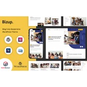 Bizup - Multipurpose Business Consulting Elementor WordPress theme