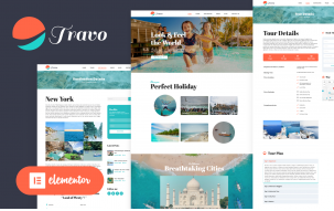 Travo - Travel & Tourism Elementor Wordpress Theme