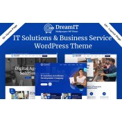 DreamIT - IT Solutions & Software Company WordPress Theme.