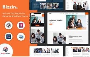 Bizzin - Technology & IT Solution Services WordPress Theme