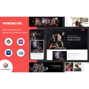 PowerGym - Multipurpose Gym Fitness & Bodybuilding WordPress Theme