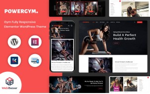 PowerGym - Multipurpose Gym Fitness & Bodybuilding WordPress Theme