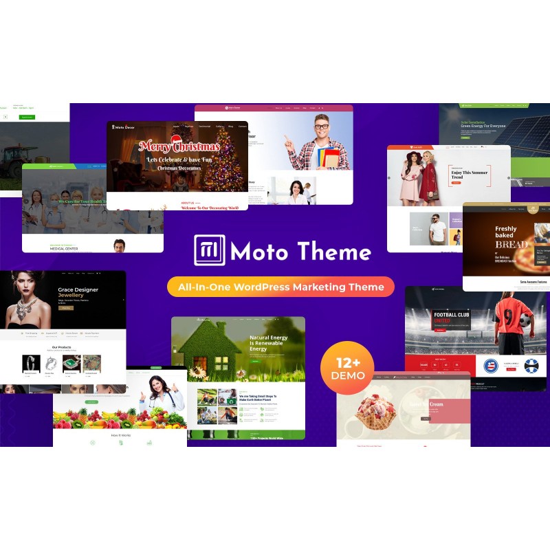 Moto Theme - Multipurpose Business WordPress Theme