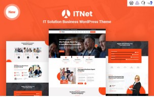 itnet - IT Solution Business Responsive WordPress Theme