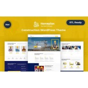 Homeplan &ndash; Construction WordPress Responsive Theme