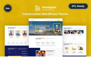 Homeplan &ndash; Construction WordPress Responsive Theme