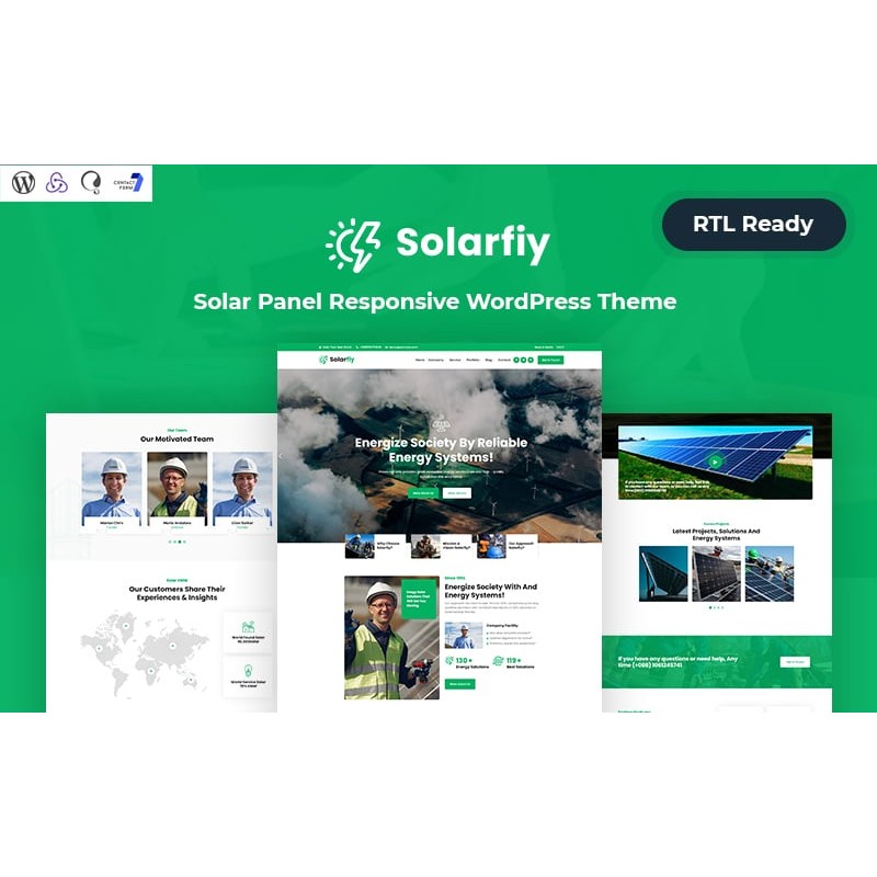 Solarfiy - Solar Panel Responsive WordPress Theme