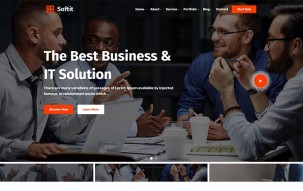 Softit - IT Solution Services and Technology WordPress Theme
