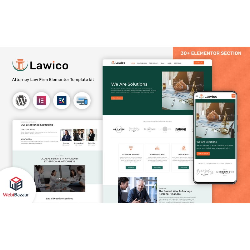 Lawico - Law Lawyer & Attorney WordPress Theme