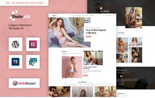 UnderSlik - Lingerie WordPress Theme