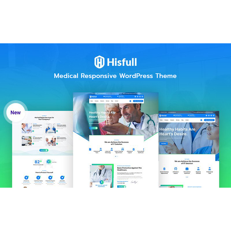 Hisfull - Medical Responsive WordPress Theme