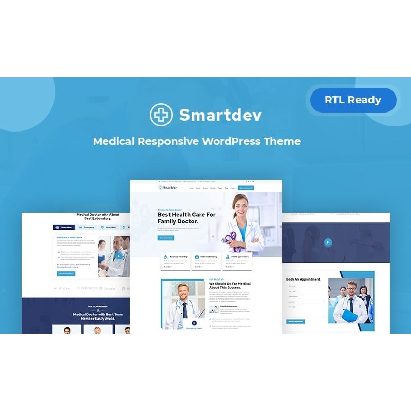 Smartdev - Medical Responsive WordPress Theme