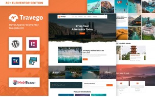 Travego - Tour & Travel Agency Template WordPress Theme