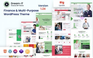 DreamIT - Business Finance & Multi-Purpose WordPress Theme