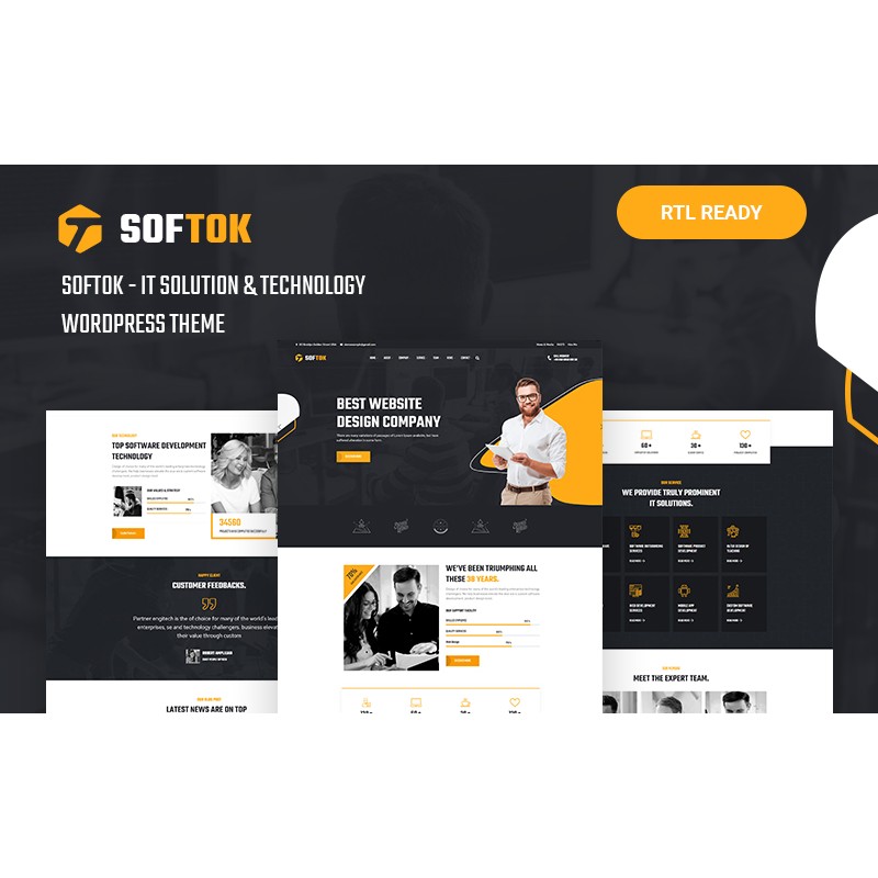 Softok - Technology and IT Solution WordPress Theme
