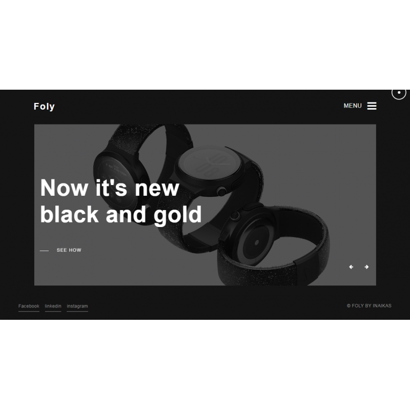 Foly - Personal Portfolio WordPress Theme