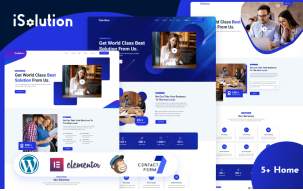 iSolution - IT Solution & IT Services Technology WordPress Theme