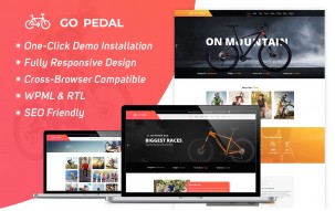 Go Pedal - Cycling WordPress Theme