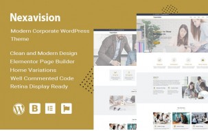Nexavision - Multipurpose Website Builder using Elementor Wordpress Theme