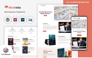 Bookista - Writer & Publishing Company WordPress Theme