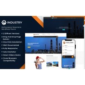 Industry Business WordPress theme