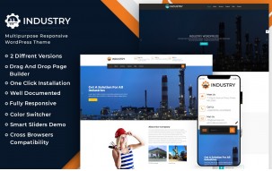 Industry Business WordPress theme